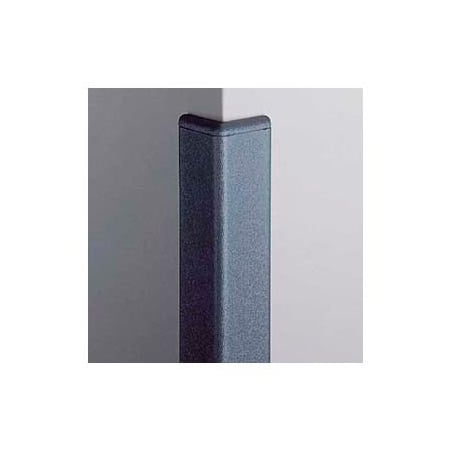 Pawling Surface Mounted Corner Guard 90Deg, 2'' Wings, 8'H W/ Caps, Taupe CG-20-8-176